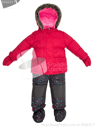 Image of Childrens snowsuit fall