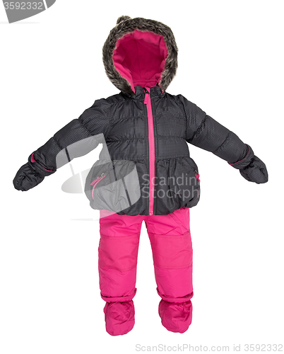 Image of Childrens snowsuit fall