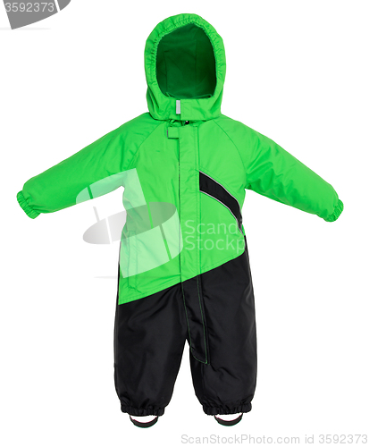 Image of Childrens snowsuit fall