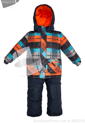 Image of Childrens snowsuit fall