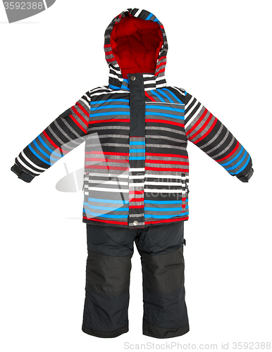 Image of Childrens snowsuit fall