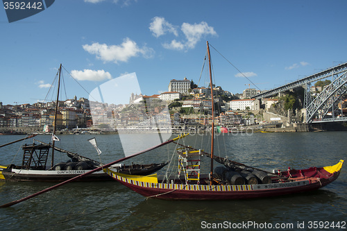 Image of EUROPE PORTUGAL PORTO RIBEIRA OLD TOWN DOURO RIVER
