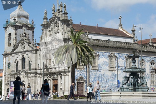 Image of EUROPE PORTUGAL PORTO RIBEIRA OLD TOWN CHURCH