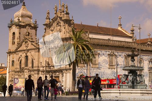 Image of EUROPE PORTUGAL PORTO RIBEIRA OLD TOWN CHURCH