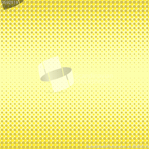 Image of Yellow Halftone Patterns