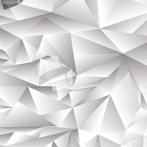 Image of Abstract Grey Polygonal Background