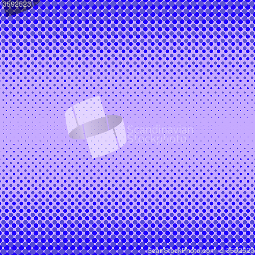 Image of Blue Halftone Patterns. 