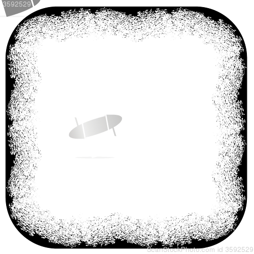 Image of Grunge Frame Silhouette