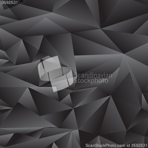 Image of  Abstract Grey Polygonal Pattern