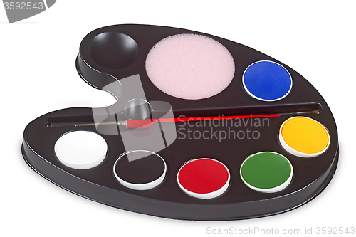 Image of Palette of Colours
