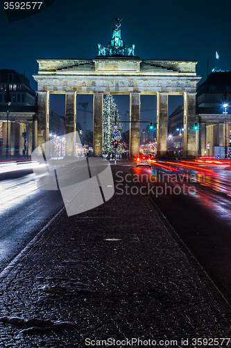 Image of Brandenburg Gate in Berlin - Germany