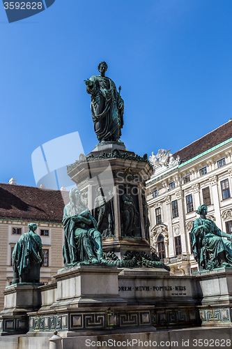 Image of Amalienburg in the hofburg complex, Vienna