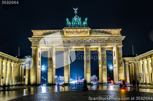 Image of Brandenburg Gate in Berlin - Germany