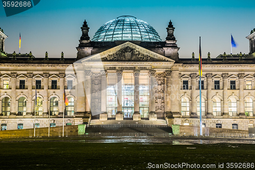 Image of Reichstag building in Berlin