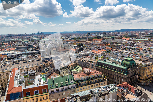 Image of Panorama of Vienna from St. Stephen\'s Cathedral