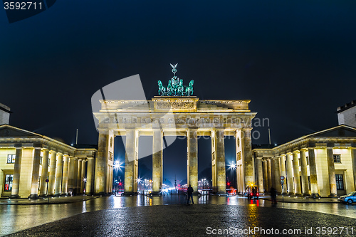 Image of Brandenburg Gate in Berlin - Germany