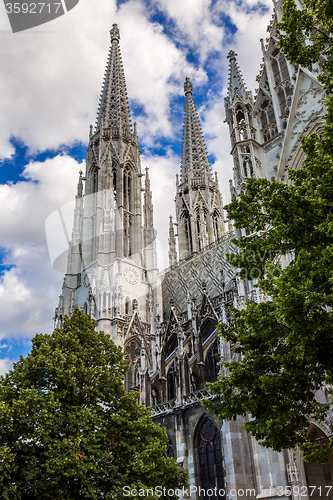 Image of Votive Church in Vienna, Capital of Austria