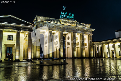 Image of Brandenburg Gate in Berlin - Germany