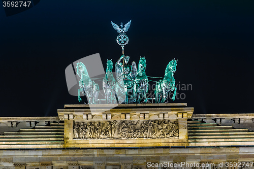 Image of Brandenburg Gate in Berlin - Germany