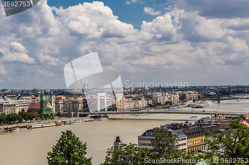 Image of Liberty Bridge in Budapest.