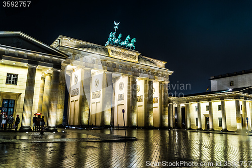 Image of Brandenburg Gate in Berlin - Germany