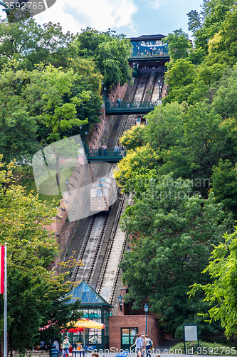 Image of Budapest funicular, Hungary