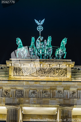 Image of Brandenburg Gate in Berlin - Germany