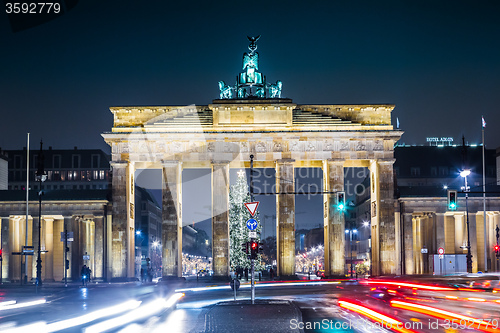 Image of Brandenburg Gate in Berlin - Germany