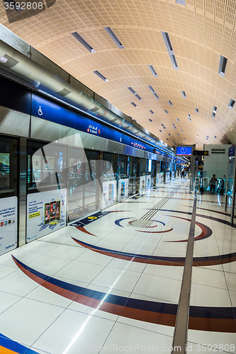 Image of Dubai Metro Terminal in Dubai, United Arab Emirates.