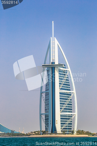 Image of Burj Al Arab is a luxury 5 stars hotel
