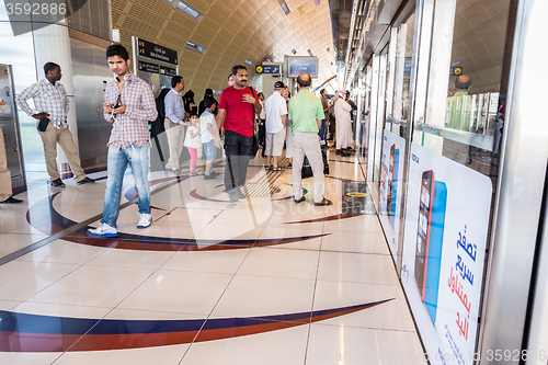 Image of Dubai Metro Terminal in Dubai, United Arab Emirates.