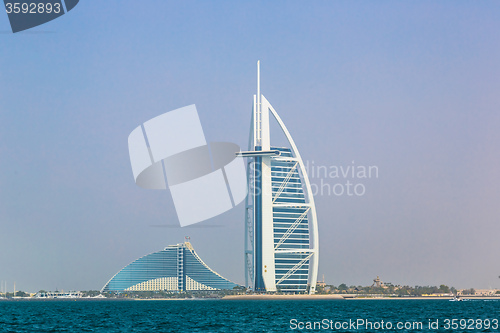 Image of Burj Al Arab is a luxury 5 stars hotel