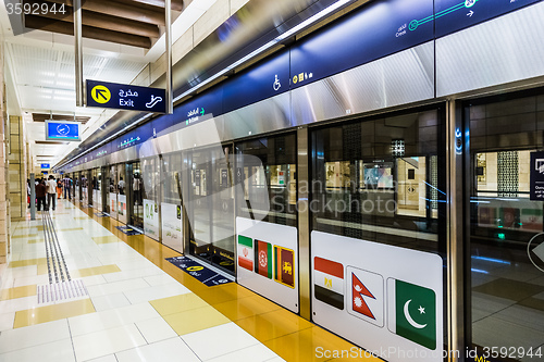 Image of Dubai Metro Terminal in Dubai, United Arab Emirates.