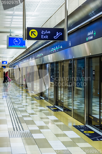 Image of Dubai Metro Terminal in Dubai, United Arab Emirates.