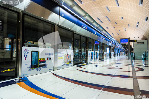 Image of Dubai Metro Terminal in Dubai, United Arab Emirates.