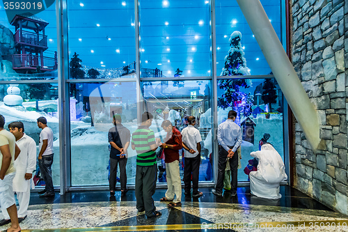 Image of Ski Dubai is an indoor ski resort with 22,500 square meters of s