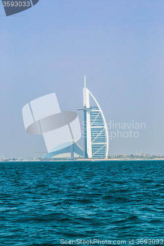 Image of Burj Al Arab is a luxury 5 stars hotel