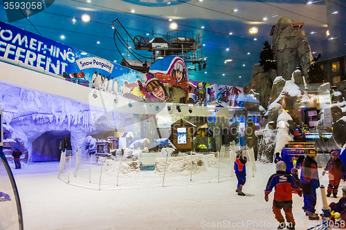 Image of Ski Dubai is an indoor ski resort with 22,500 square meters of s