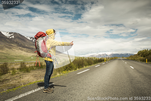 Image of Backpacker Tourist