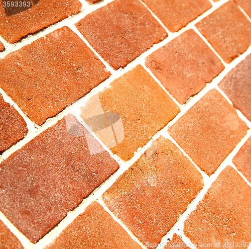 Image of brick in  italy old wall and texture material the background