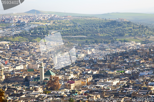 Image of from high in the village minaret