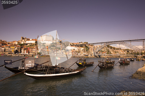 Image of EUROPE PORTUGAL PORTO RIBEIRA OLD TOWN DOURO RIVER