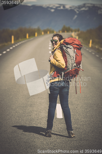 Image of Backpacker Tourist