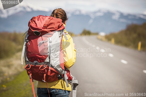 Image of Backpacker Tourist