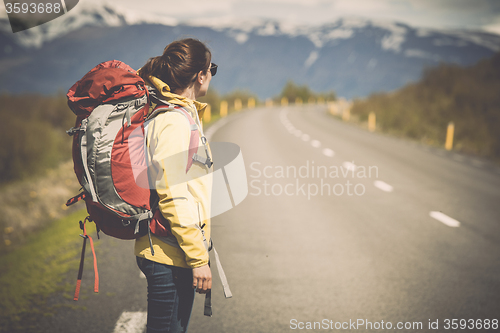 Image of Backpacker Tourist