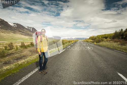 Image of Backpacker Tourist