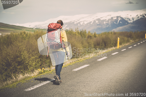 Image of Backpacker Tourist