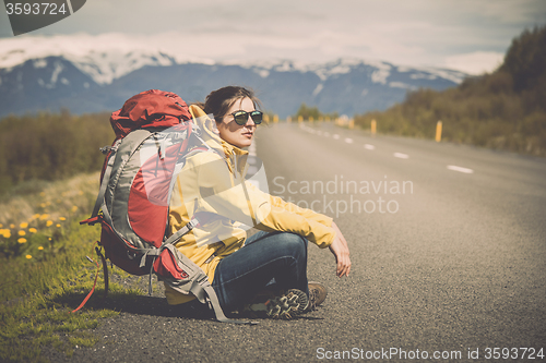 Image of Backpacker Tourist