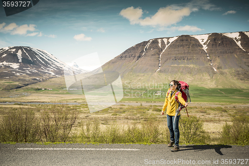 Image of Backpacker Tourist