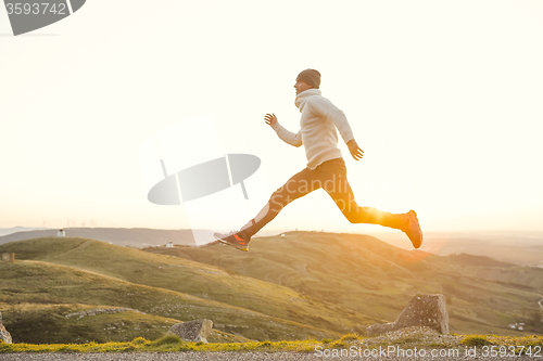 Image of Man jumping